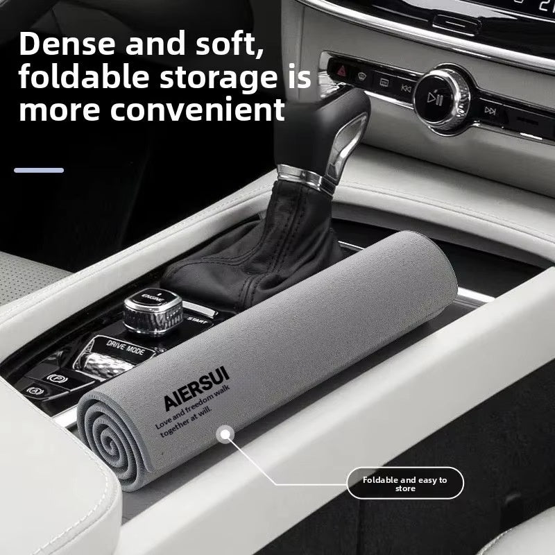 Car Interior Cleaning Towel Absorbent Car Wipe Stain-removing